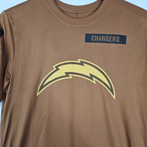 Nike Los‎ Angeles Chargers NFL 2023 Salute To Service Legend Shirt Men's Size S - Picture 2 of 9